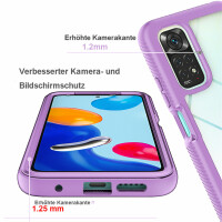 Hülle für Xiaomi Redmi Note 11 / 11S, Handy Tasche Silikon Case Cover Bumper TPU