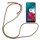 Handy Hülle mit Band Schutzhülle Handykette Seil Silikon Handy Tasche mit Schnur Motorola Moto G9 Power Rainbow