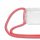 Handykette für Apple iPhone 15 Serie Hülle Handyhülle mit Band Hülle mit Kordel Rot iPhone 15 Pro