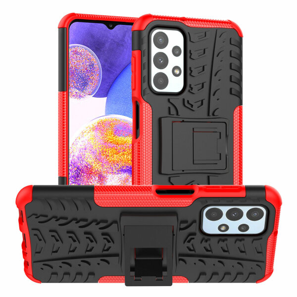 Hülle für Samsung Galaxy A23 5G Schutzhülle Handyhülle Tasche Case Schale TPU Rot