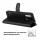 ZTE Handy Tasche Flip Cover Case Buch Klapp Schutz Hülle Etui Wallet Buchtasche ZTE Blade A7 2020 Schwarz
