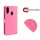 Hülle für Samsung Galaxy A20s Handy Tasche Case Schutz Schale Etui Flip Cover BF PU Leder Pink