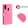 Hülle für Samsung Galaxy A20s Handy Tasche Case Schutz Schale Etui Flip Cover BF PU Leder Pink
