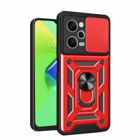 Outdoor Hülle Xiaomi Redmi Note 12 Pro / Poco X5 Pro 5G Handyhülle Kameraschutz Rot