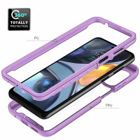 Hülle Motorola Moto G22, E32, E32s, Schutzhülle Handyhülle Cover Case TPU Bumper Lila