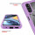 Hülle Motorola Moto G22, E32, E32s, Schutzhülle Handyhülle Cover Case TPU Bumper Lila