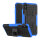 Handy Tasche für Apple iPhone Panzer Cover Case Schutz Hülle Etui Schale Bumper Apple iPhone XS Max Blau