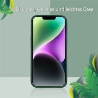 Handyhülle für Apple iPhone 14 – Magnet Case Waldgrün