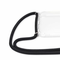 Handykette für Samsung S21 S22 S23 S24 FE Plus Ultra Handyhülle mit Band Hülle Galaxy S23 Ultra Schwarz