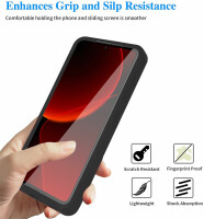 360° Grad Hülle Xiaomi Redmi 13C Rundum vollschutz Integriertem Displayschutz Schwarz