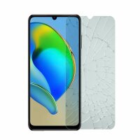 Handyhülle für ZTE Blade V40 Vita / A72 4G – Transparent Case + Panzerschutzglas