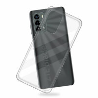 Handyhülle für ZTE Blade V40 Vita / A72 4G – Transparent Case + Panzerschutzglas