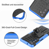 Hülle für Samsung Galaxy A13 5G /A04s Schutzhülle Handyhülle Tasche Case Schale  Blau