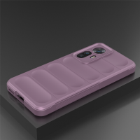 Hülle für Xiaomi 12T Handyhülle Outdoor Case Back Cover Handy Tasche Bumper Lila