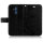Huawei Handy Tasche Handyhülle Schutz Hülle Blumen Flip Cover Buch Case Etui Huawei Mate 20 Lite Grau