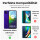 Handy Tasche Lenovo Motorola Panzer Hülle Hybrid Case Cover Schutzhülle Bumper Motorola Moto G9 Power Schwarz