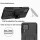Schutz Hülle für Samsung Galaxy A22 Handyhülle Handytasche Outdoor Case Schale Galaxy A22 4G Schwarz