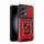 Outdoor Hülle Xiaomi Redmi Note 12 5G / Poco X5 5G Handyhülle mit Kameraschutz Rot