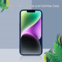 Bumper MagSafe mit integrierter Magnet für iPhone 14 Pro Plus Max Hülle TPU iPhone 14 Pro Navy Blau