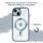 Bumper MagSafe mit integrierter Magnet für iPhone 14 Pro Plus Max Hülle TPU iPhone 14 Pro Navy Blau