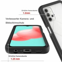 Handyhülle für Samsung Galaxy A32 5G – 2-teiliges Case Schwarz
