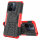 Hülle für Xiaomi Redmi 12C Outdoor Handyhülle Handy Tasche Case Cover TPU Bumper Rot