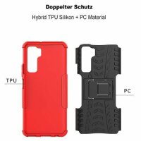 Outdoor Case Panzer Hülle Cover Huawei Handytasche Schutzhülle Handyhülle Handy Schwarz P40 Lite 5G