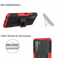 Outdoor Case Panzer Hülle Cover Huawei Handytasche Schutzhülle Handyhülle Handy Schwarz P40 Lite 5G