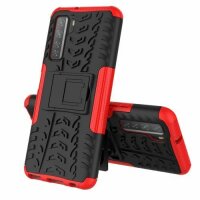 Outdoor Case Panzer Hülle Cover Huawei Handytasche Schutzhülle Handyhülle Handy Schwarz P40 Lite 5G