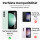 360° Grad Hülle für Samsung Galaxy S23 FE vollschutz Integriertem Displayschutz Lila