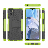 Hülle Mototorla Moto E22 / E22i Schutzhülle Handytasche Handyhülle TPU Silikon Grün
