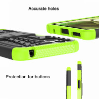 Hülle Mototorla Moto E22 / E22i Schutzhülle Handytasche Handyhülle TPU Silikon Grün