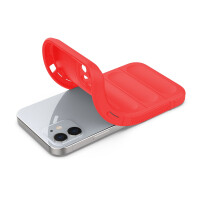 Hülle für Apple iPhone 12 / Pro / Pro Max Handyhülle Outdoor Case Cover Bumper iPhone 12 Rot