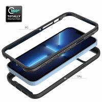 Handyhülle für Apple iPhone 14 Plus – 360° Panzer Case mit Displayschutz