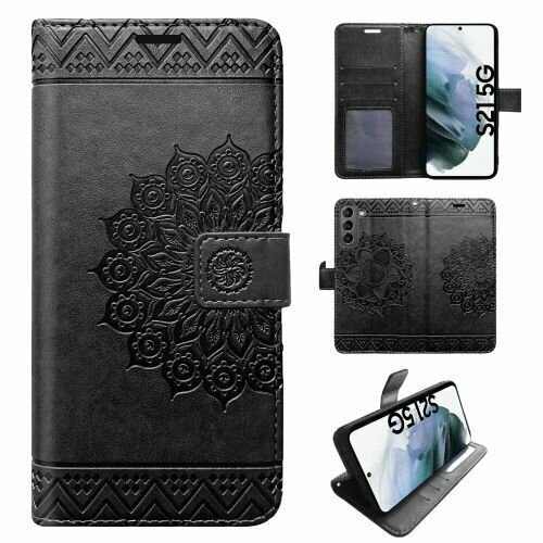 Handyhülle für Samsung Galaxy S21 5G Hülle Handy Tasche Flip Cover Case Etui TPU