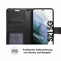 Handyhülle für Samsung Galaxy S21 5G Hülle Handy Tasche Flip Cover Case Etui TPU