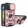 Panzer Hülle iPhone 15 /Pro /Pro Max/Plus Handyhülle mit Kameraschutz Ringhalter Rosegold iPhone 15