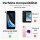 Handy Tasche für Apple iPhone Panzer Cover Case Schutz Hülle Etui Schale Bumper Apple iPhone SE 2020 Schwarz