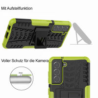Schutz Hülle für Samsung Galaxy S21 FE 5G, SM-G990B Handy Tasche Bumper Case TPU Grün