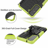 Schutz Hülle für Samsung Galaxy S21 FE 5G, SM-G990B Handy Tasche Bumper Case TPU Grün