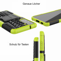 Schutz Hülle für Samsung Galaxy S21 FE 5G, SM-G990B Handy Tasche Bumper Case TPU Grün