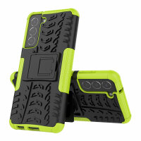 Schutz Hülle für Samsung Galaxy S21 FE 5G, SM-G990B Handy Tasche Bumper Case TPU Grün