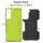 Schutz Hülle für Samsung Galaxy S21 FE 5G, SM-G990B Handy Tasche Bumper Case TPU Grün
