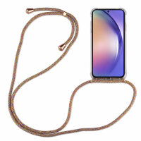 Handykette für Samsung Galaxy A54 5G Handyhülle mit Band Case Hülle mit Kordel Rainbow