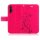 Huawei Handy Tasche Handyhülle Schutz Hülle Blumen Flip Cover Buch Case Etui Huawei Nova 5T Pink