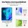 Huawei Handy Tasche Handyhülle Schutz Hülle Blumen Flip Cover Buch Case Etui Huawei Nova 5T Pink