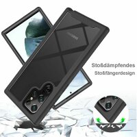 Schutz Hülle für Samsung Galaxy S22 Ultra 5G, Handy Tasche Case Cover Bumper TPU