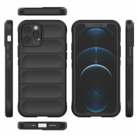 Hülle für Apple iPhone 12 / Pro / Pro Max Handyhülle Outdoor Case Cover Bumper iPhone 12 Pro Schwarz