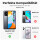 Xiaomi Redmi 10C, Hülle Schutzhülle Handyhülle Silikon Case 360° Drehbarer Ring