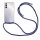 Handykette für Samsung Galaxy A14 Handyhülle mit Band Case Hülle mit Kordel Hand Blau